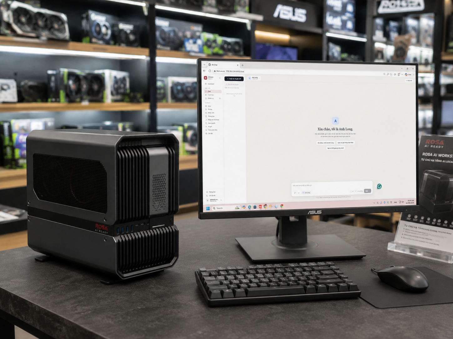 Máy tính bộ văn phòng chính hãng tại ROSA Computer